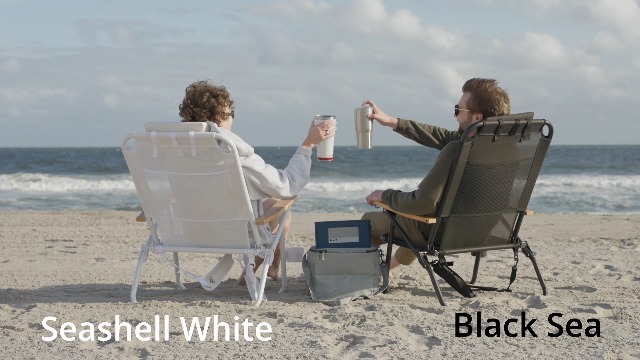 Backpack Folding Beach Chair Beach Rocker™ Chair 2-Pack – GCI Outdoor